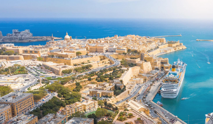 169 quốc gia miễn thị thực cho người sở hữu hộ chiếu Malta 2024